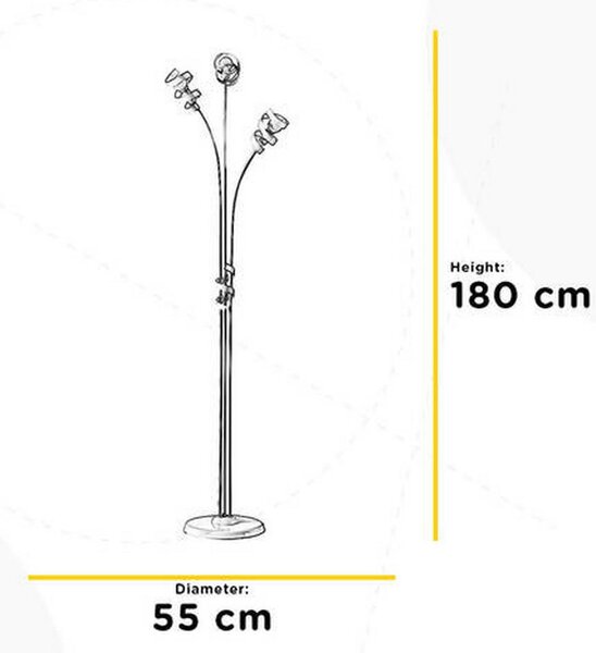 STOJEČA SVETILKA 55/190 cm