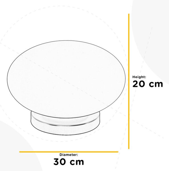 NAMIZNA SVETILKA 30/20 cm