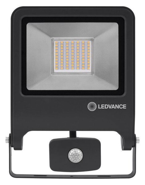 Zunanji LED 50W reflektor s senzorjem IP44 črn