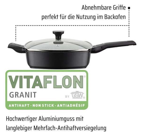 PONEV EASY CLICK 24/7 cm premaz Vitaflon® Granit