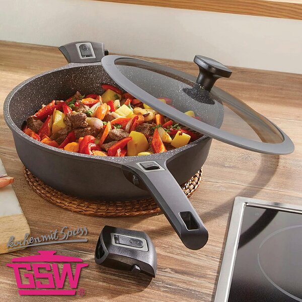 PONEV ZA PRAŽENJE EASY CLICK 28/8,2 cm premaz Vitaflon® Granit