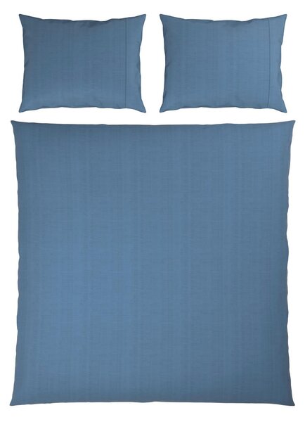 POSTELJNINA Mavie 200/200 cm saten modra