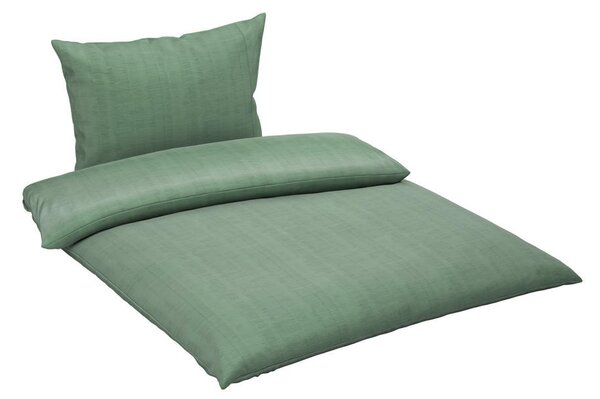 POSTELJNINA Mavie 200/200 cm saten zelena