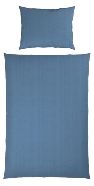POSTELJNINA Mavie 140/200 cm saten modra