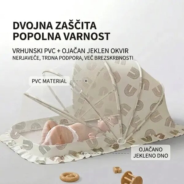 Itchybarrier™ Zložljiv Komarnik Za Dojenčke