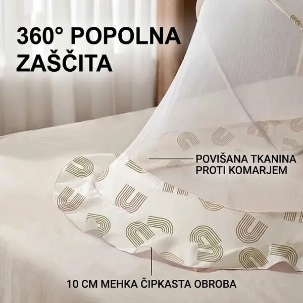 Itchybarrier™ Zložljiv Komarnik Za Dojenčke