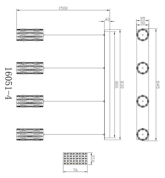VISEČA LED-SVETILKA STEFANIE 2000 lm 3000 K 230 V