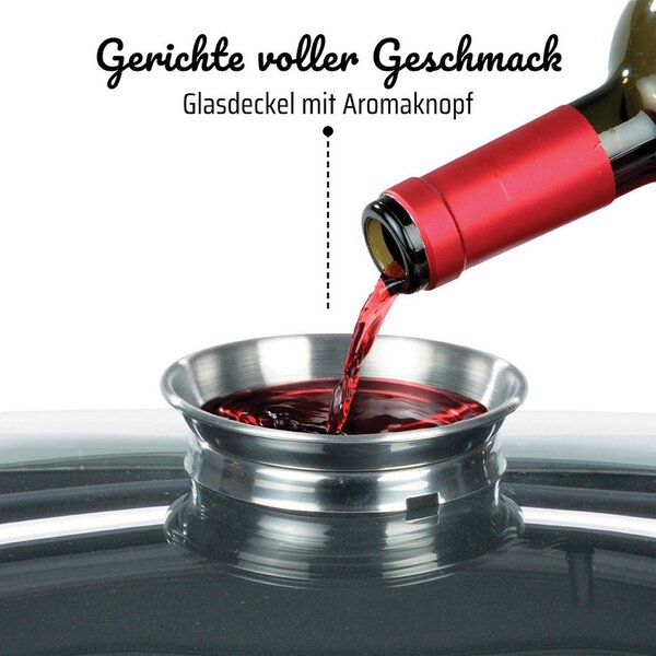 SERVIRNA PONEV GOURMET GRANIT 32/9 cm premaz Vitaflon® Quarzit