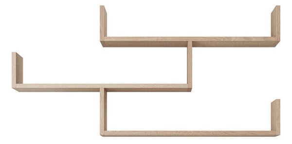 STENSKI REGAL 119,1/55/18 cm hrast sonoma