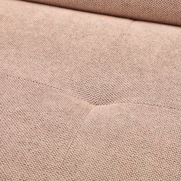 KOTNA SEDEŽNA GARNITURA, tkanina starinsko roza