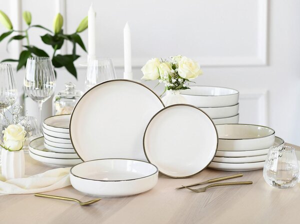 JEDILNI SERVIS Nordic Festive Creme
