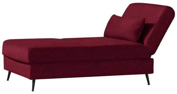 ZOFA S POSTELJNO FUNKCIJO, bordo tekstil