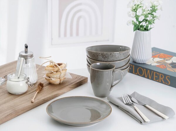 SERVIS ZA ZAJTRK Nature Collection Stone
