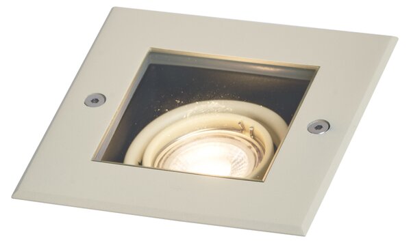 Moderno talno mesto bež GU10 50 mm vrtljivo in nagibno IP65 - Oneon