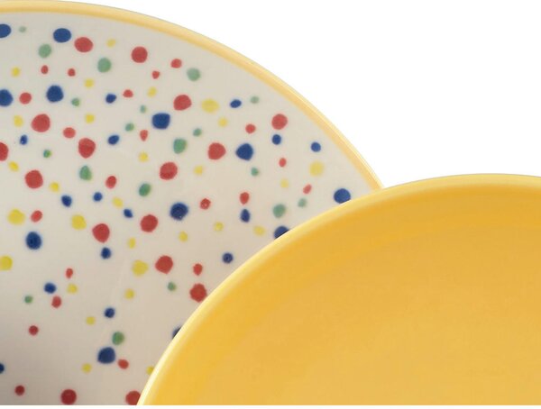 JEDILNI SERVIS Joy Gelb-bunt