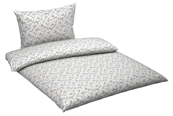 POSTELJNINA Mavie 140/200 cm saten modra