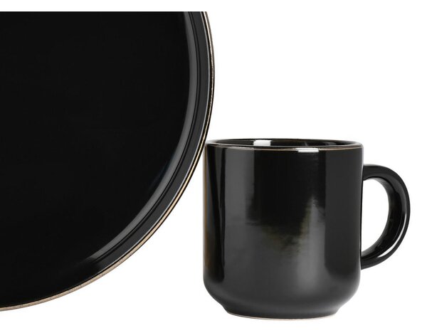 KOMBINIRANI SERVIS Nordic Festive Schwarz