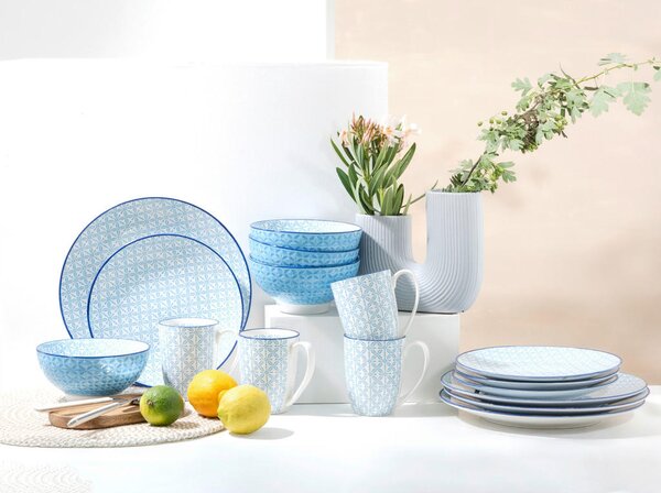 KOMBINIRANI SERVIS Mediterran Blau