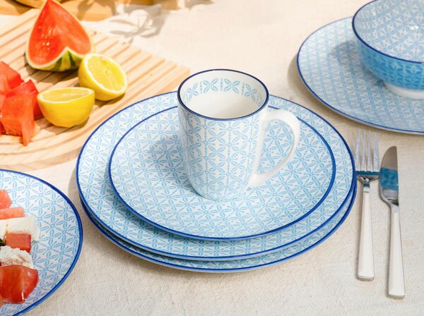 KOMBINIRANI SERVIS Mediterran Blau