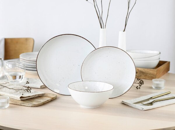 JEDILNI SERVIS Vintage Nature Weiss