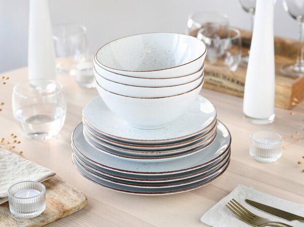 JEDILNI SERVIS Vintage Nature Weiss
