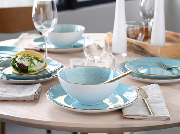 JEDILNI SERVIS Vintage Nature Aqua