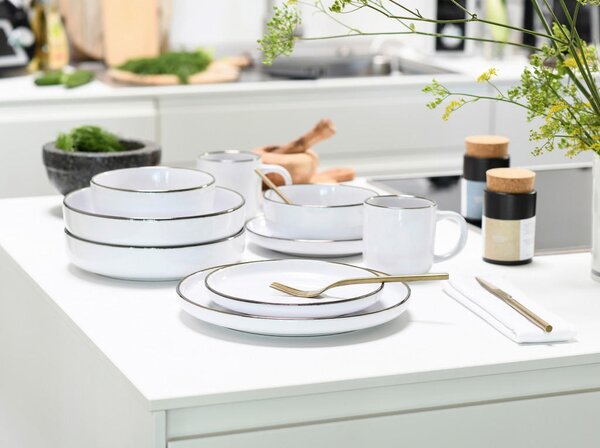 KOMBINIRANI SERVIS Nordic Festive Weiss