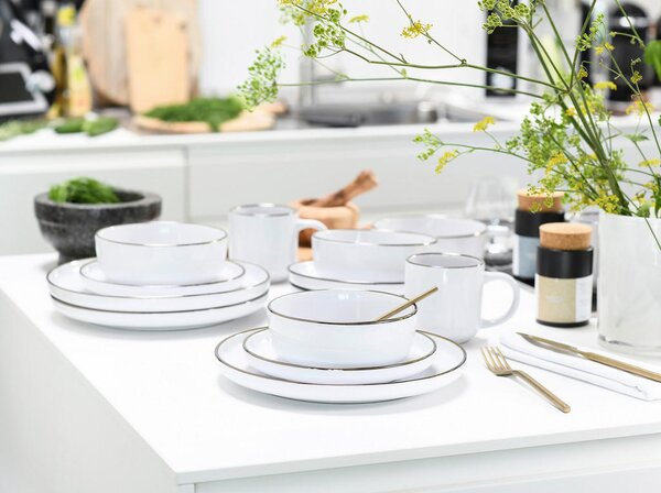KOMBINIRANI SERVIS Nordic Festive Weiss
