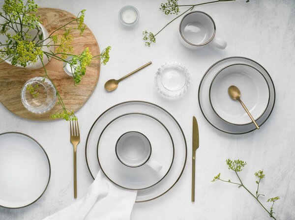 KOMBINIRANI SERVIS Nordic Festive Weiss