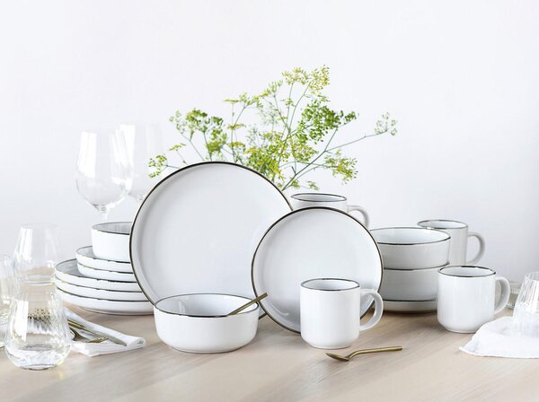 KOMBINIRANI SERVIS Nordic Festive Weiss