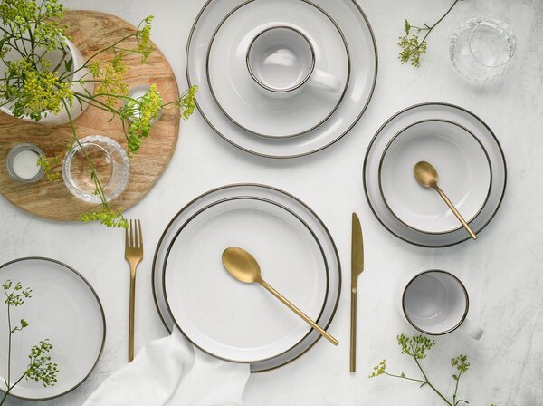 KOMBINIRANI SERVIS Nordic Festive Weiss