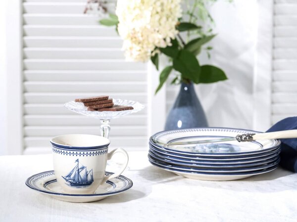 KAVNI SERVIS Segelschiff blau