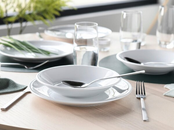 JEDILNI SERVIS Milano Weiss