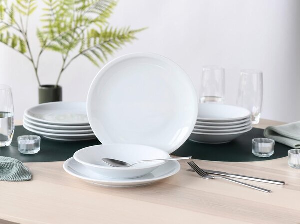JEDILNI SERVIS Milano Weiss