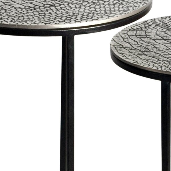 SET MIZIC, srebrne barve