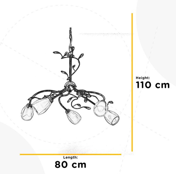 LESTENEC 4728 SHARON 80/80/110 cm E14
