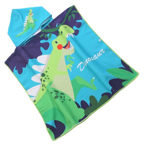 Otroški pončo DINOSAUR večbarvni Dimenzije: 60 x 120 cm