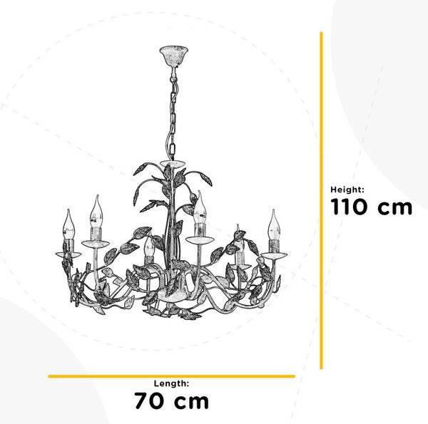 LESTENEC 4914 CAROLINA 70/70/110 cm E14