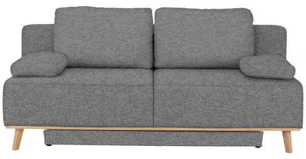 BOXSPRING ZOFA, siva tekstil