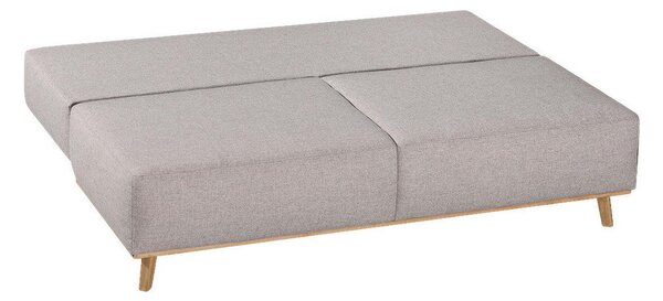 BOXSPRING ZOFA, siva tekstil