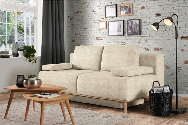 BOXSPRING ZOFA, bež tekstil