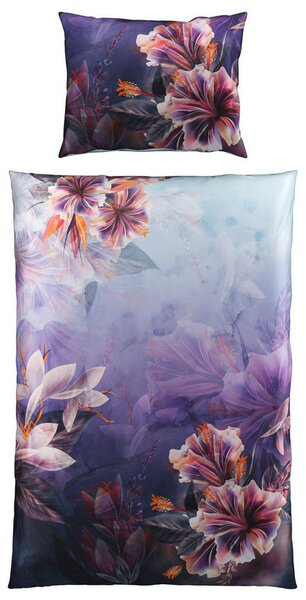 POSTELJNINA ULLY 140/200 cm saten lila