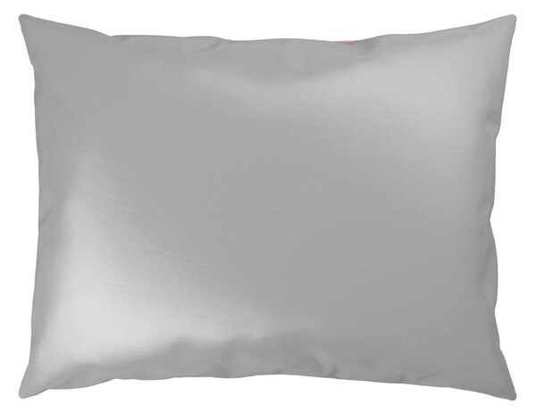 OBOJESTRANSKA POSTELJNINA 140/200 cm saten siva