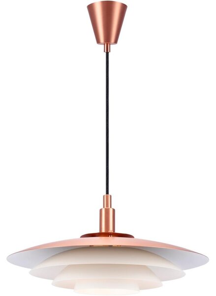 Nordlux - Lestenec na vrvici BRETAGNE 1xG9/25W/230V Rosegold