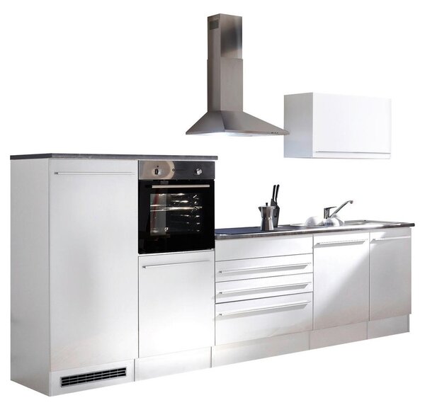 Modern Living Moderen Kuhinjski Blok Brez Aparatov Welcome Jazz, Bela