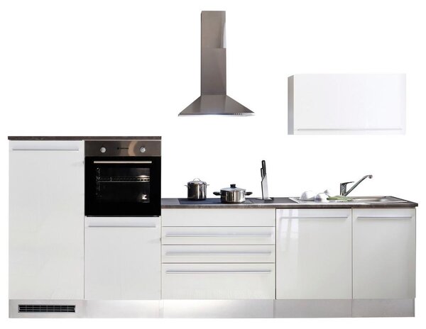 Modern Living Moderen Kuhinjski Blok Brez Aparatov Welcome Jazz, Bela