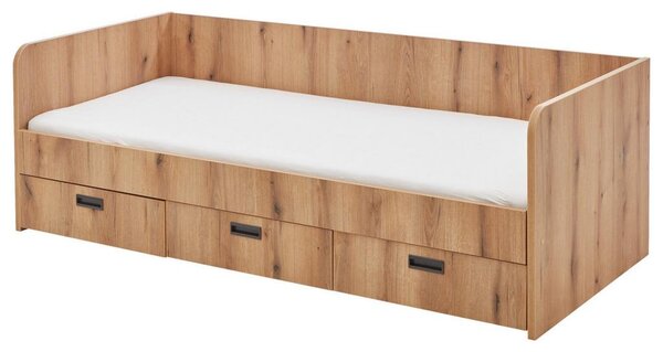 Mömax Raztegljiva Postelja Bianca, 90-180x200, Barva Hrasta