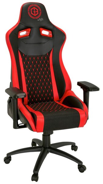 MID.YOU Gaming Stol Gamebreaker Sx 04, Črna, Rdeča