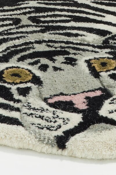 Doing Goods Volnena preproga Doing Goods Snowy Tiger 150 x 90 x 2 cm