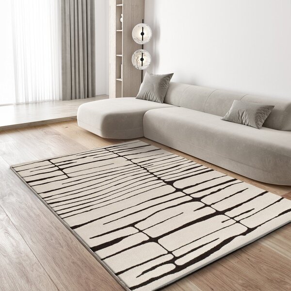 Kremno bela preproga 80x150 cm Retro – Universal